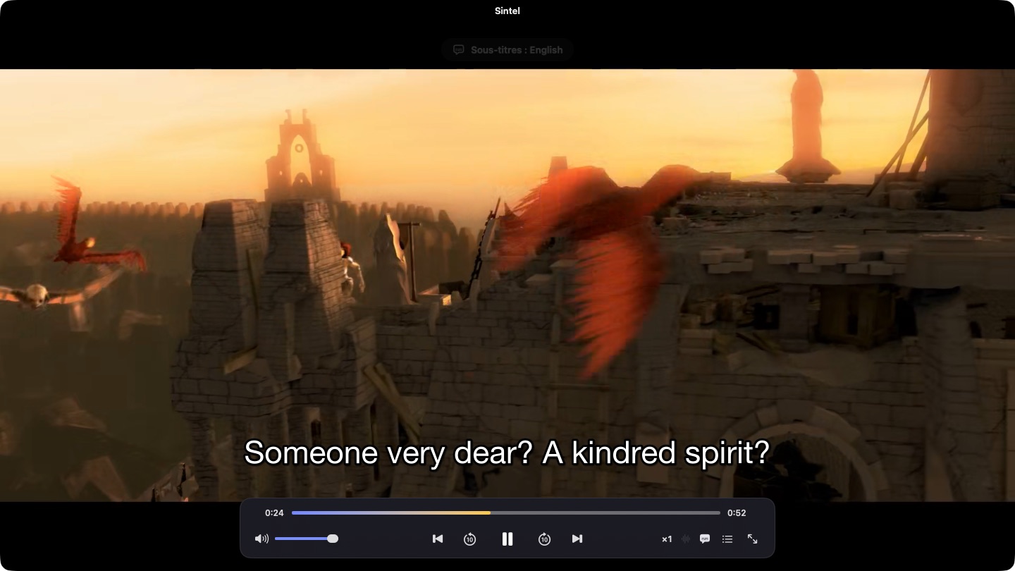 Sous-titres anglais